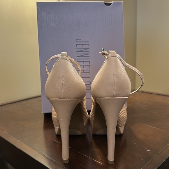 Peep toe high heels - Picture 4 of 6